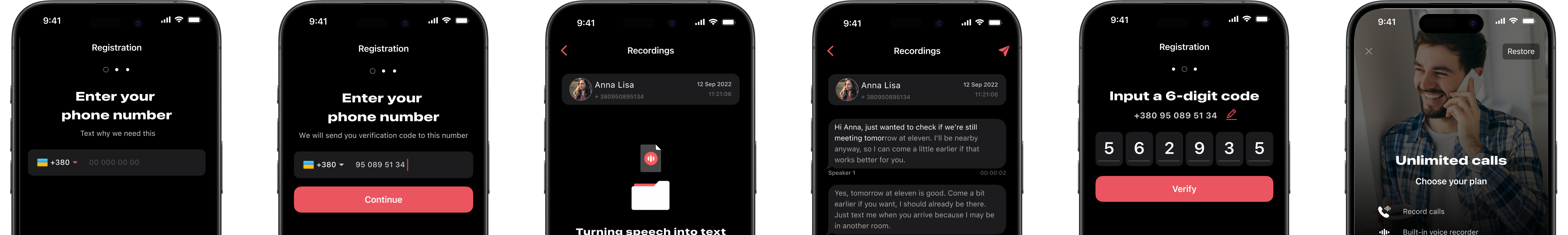 Reccall Phones Visual